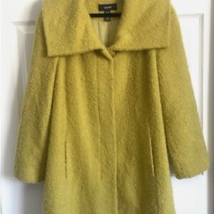 Alfani Chartreuse Teddy Jacket